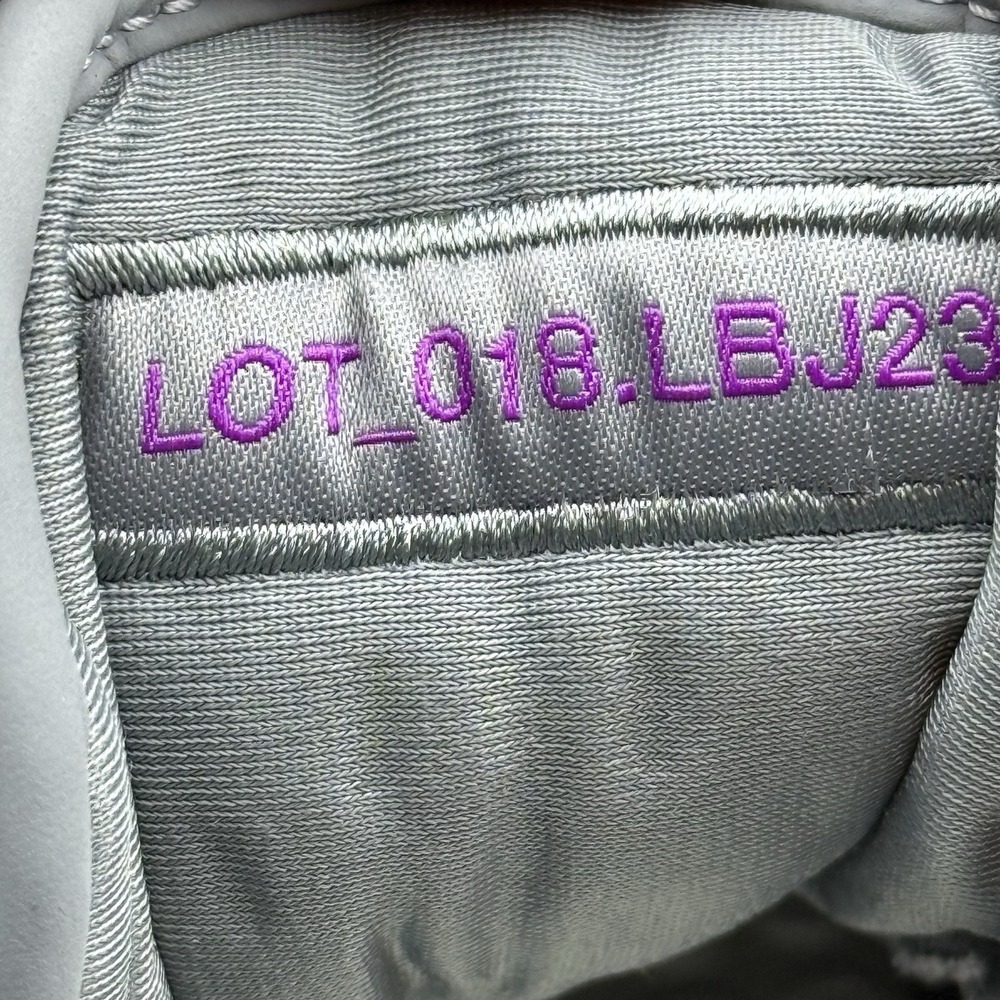 Nike Lebron 23 LUX Bubble Boy Purple Grey Basketball IF0694-002 Mens Size 11 - Picture 11 of 13